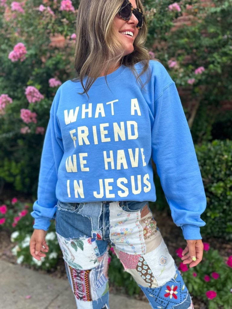 Friend in Jesus Sweatshirt