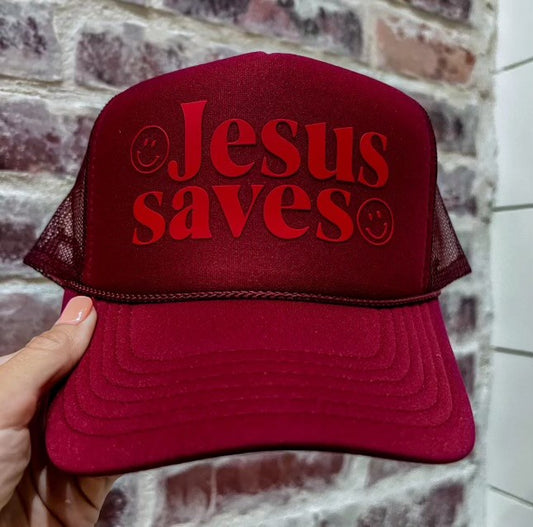 Trucker Hat - Jesus Saves